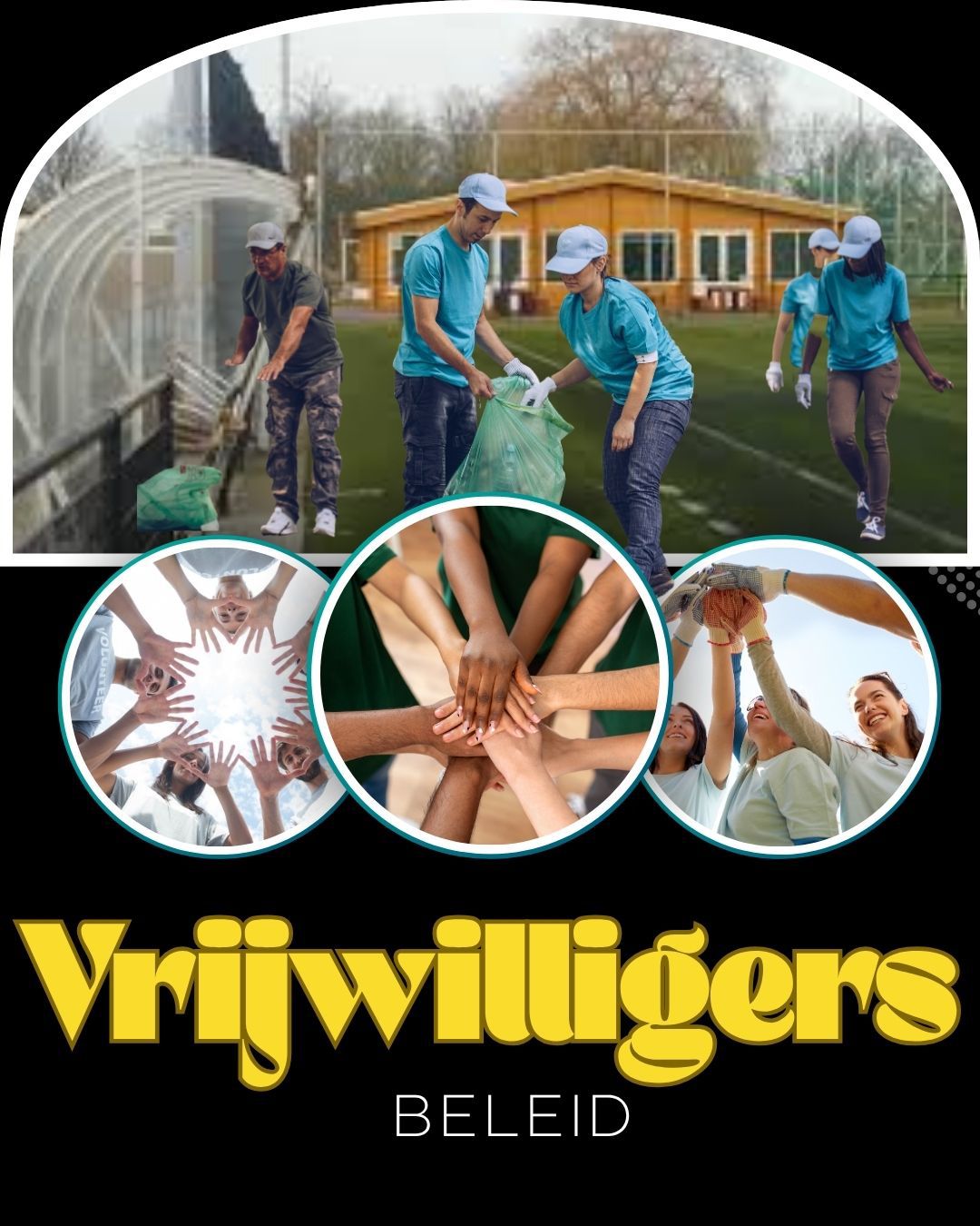 Het nieuwe seizoen van start met het nieuwe vrijwilligersbeleid