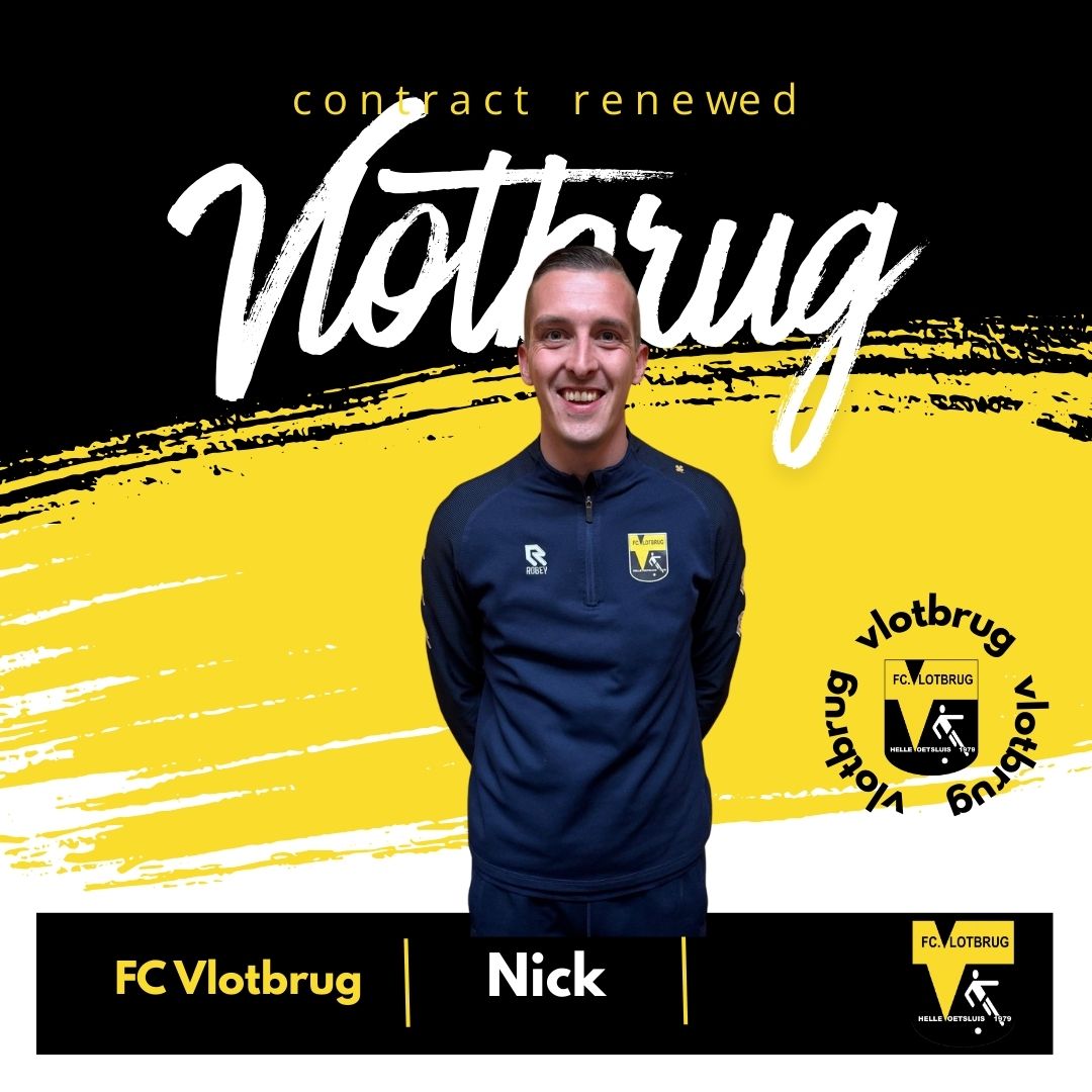 FC Vlotbrug verlengt samenwerking met Nick Driehuijs