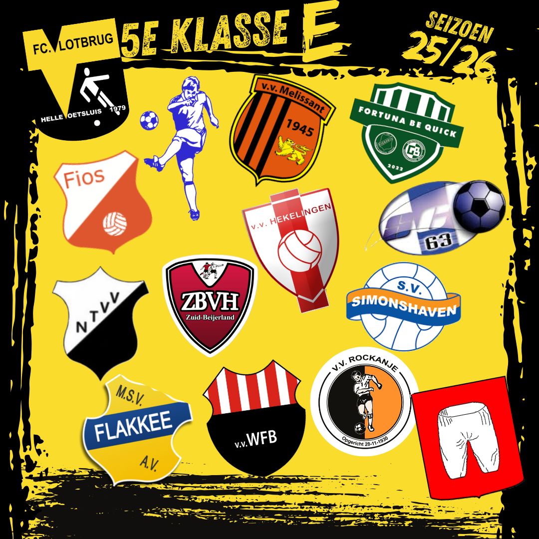 Indeling 5e klasse E bekend