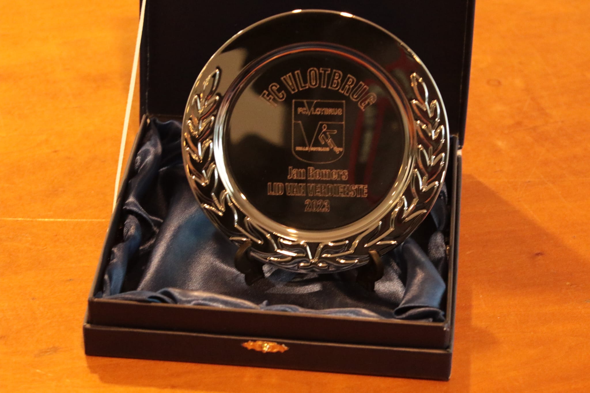 Jan Romers Lid van Verdienste | FC Vlotbrug