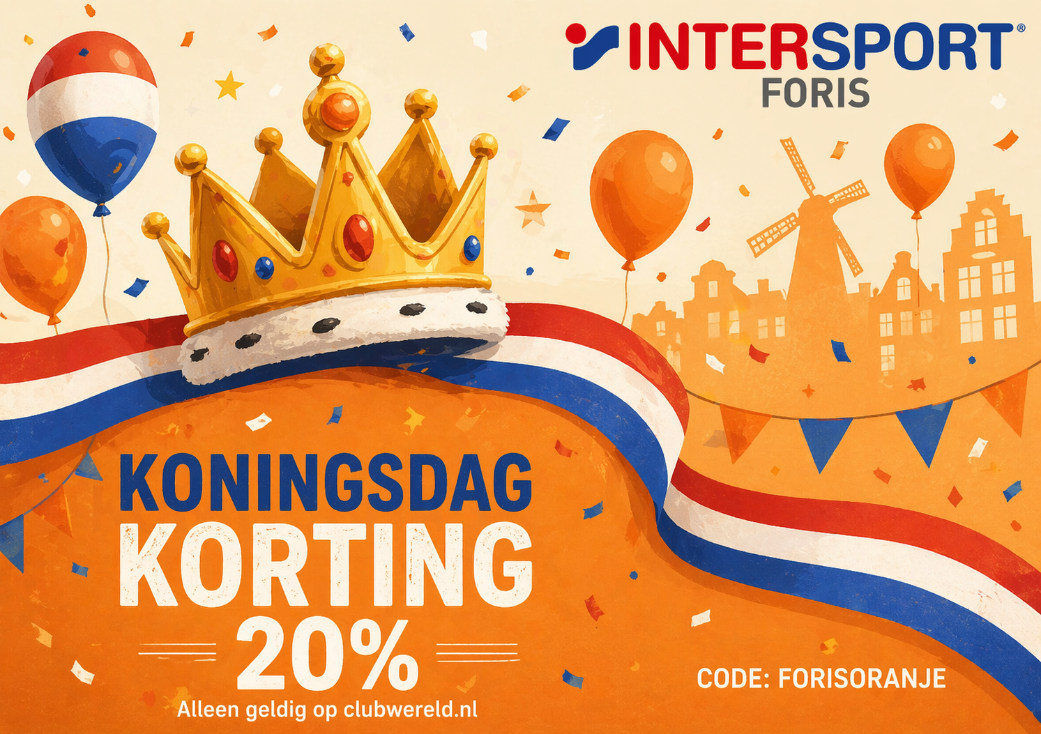 ONLINE KONINGSDAG ACTIE!